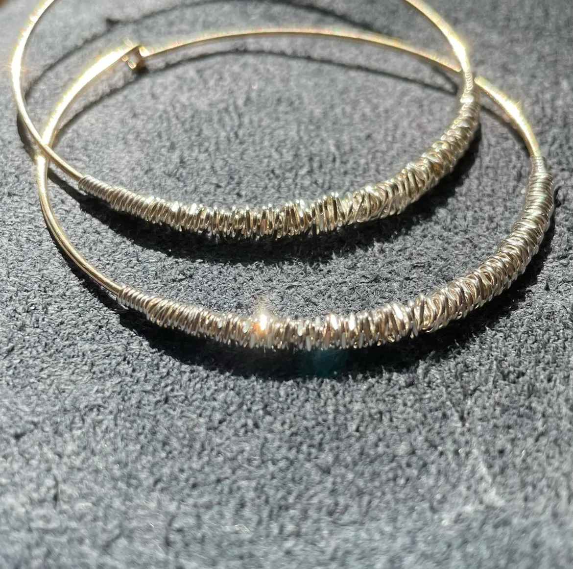 Helix Double Wrap Hoops