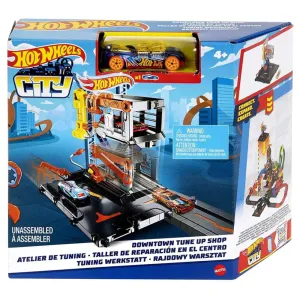 Hot Wheels City Themed Downtown - Tune Up Shop