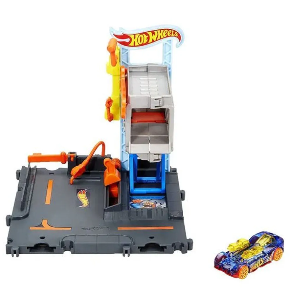 Hot Wheels City Themed Downtown - Tune Up Shop