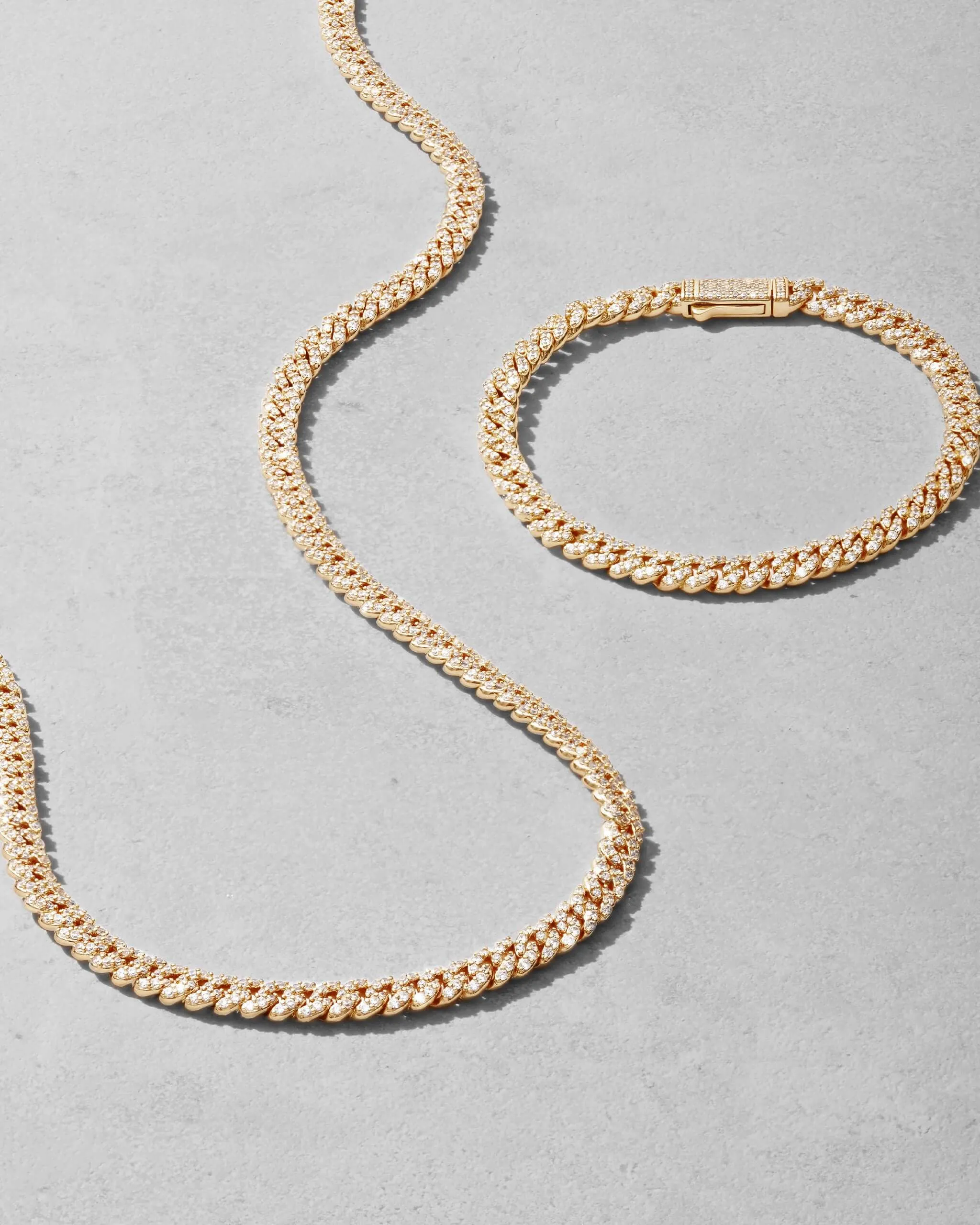 Iced Out Cuban Link Chain - 5mm