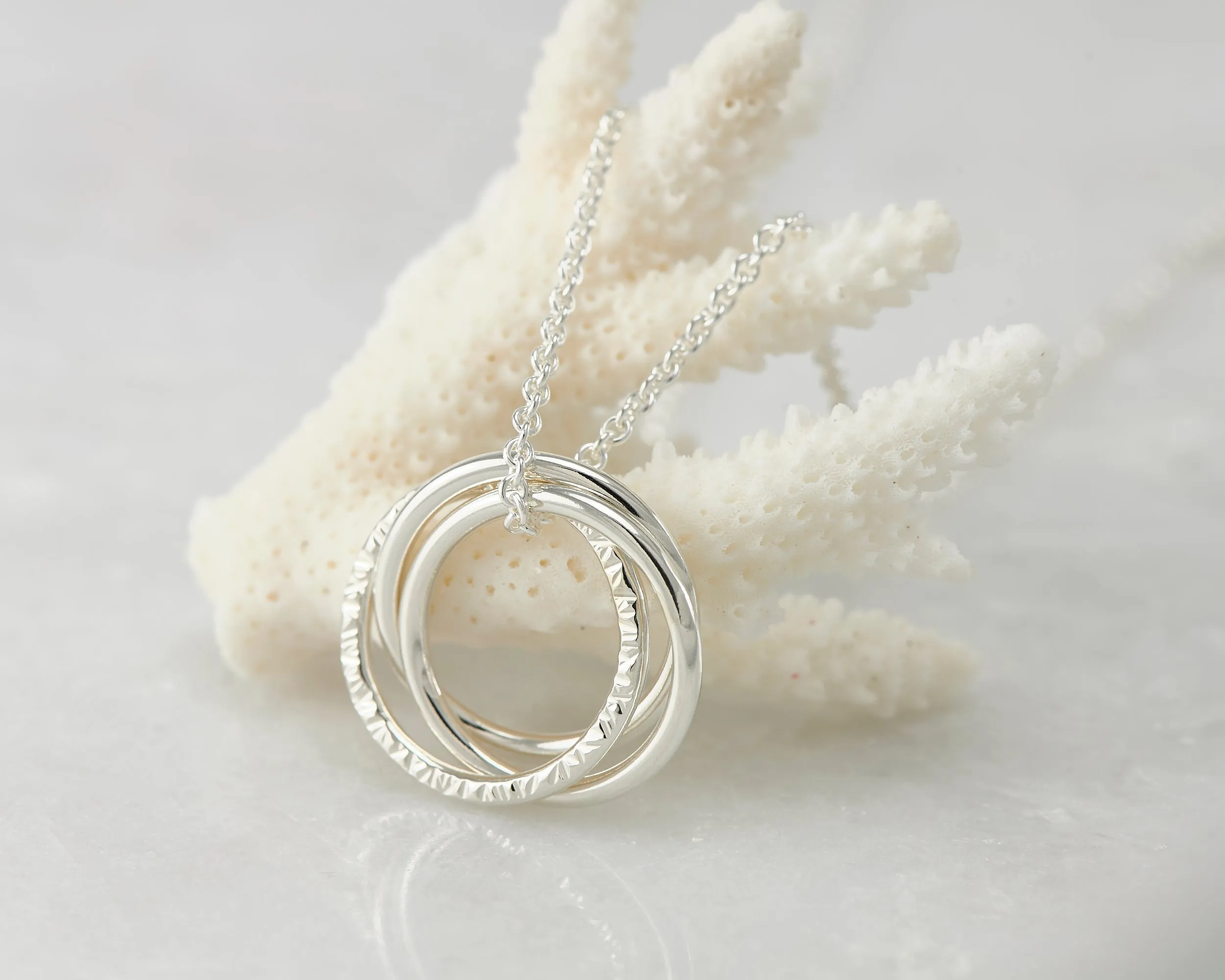 Interlocking Circles Necklace