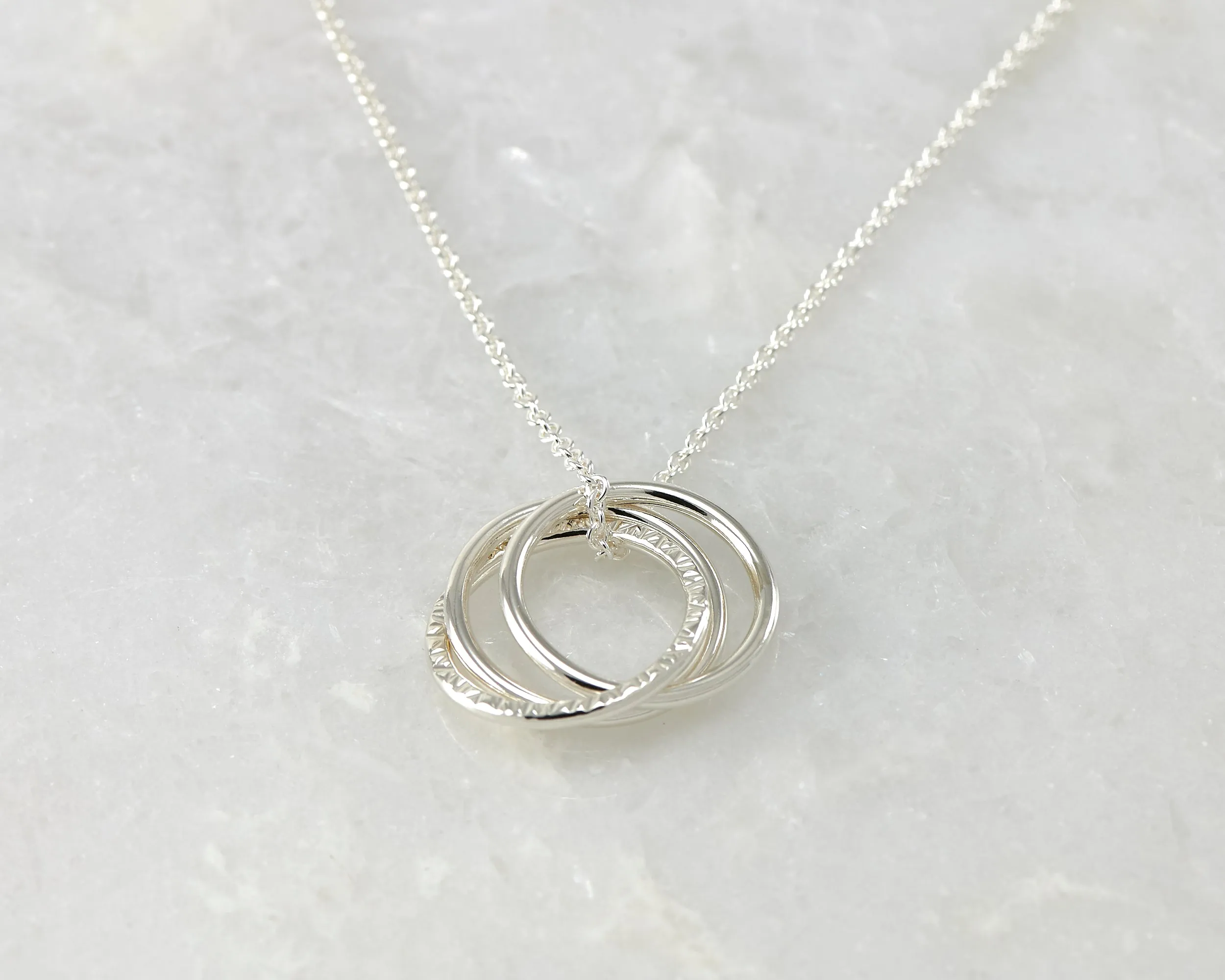 Interlocking Circles Necklace