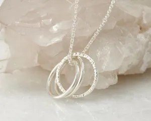 Interlocking Circles Necklace