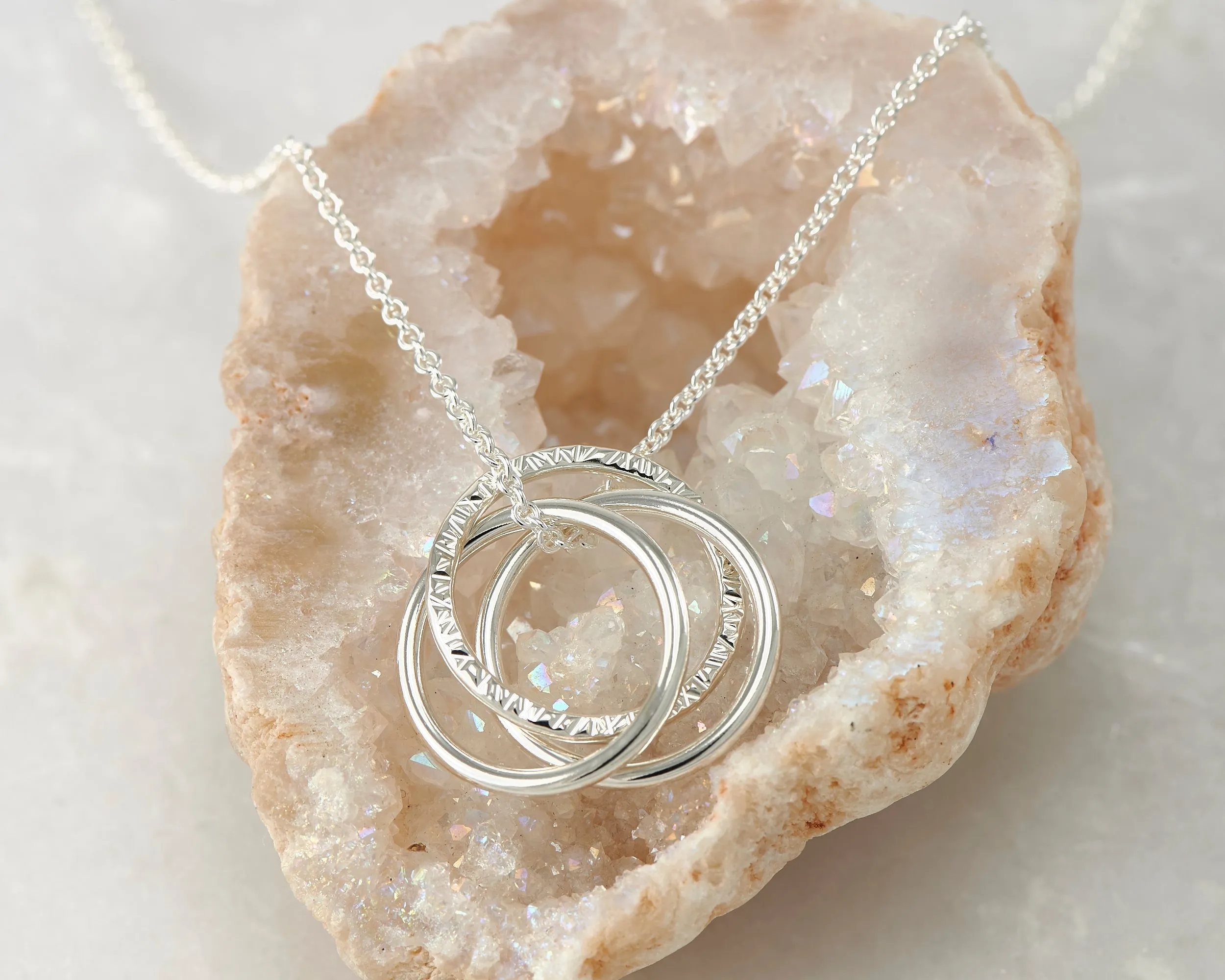 Interlocking Circles Necklace