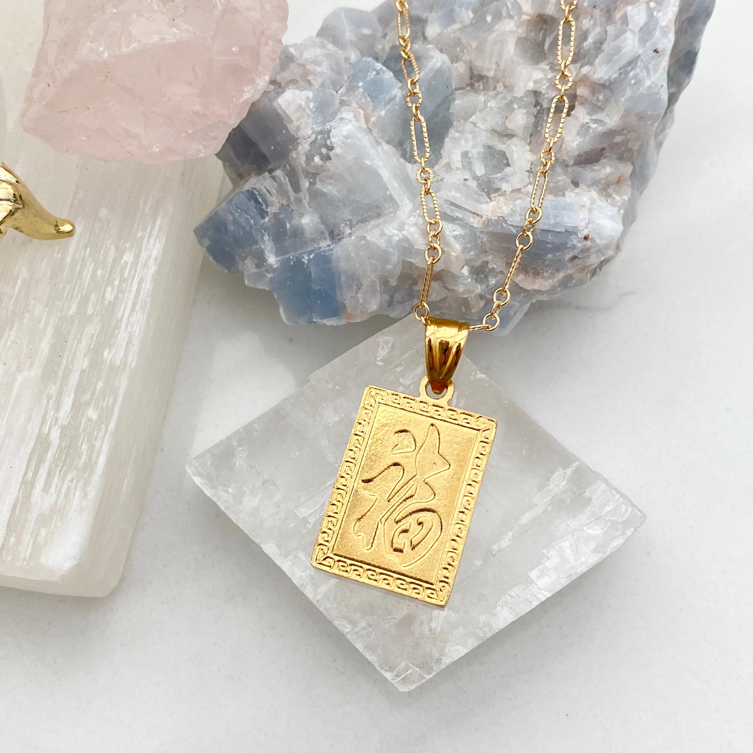 Kia Dragon Tablet Necklace