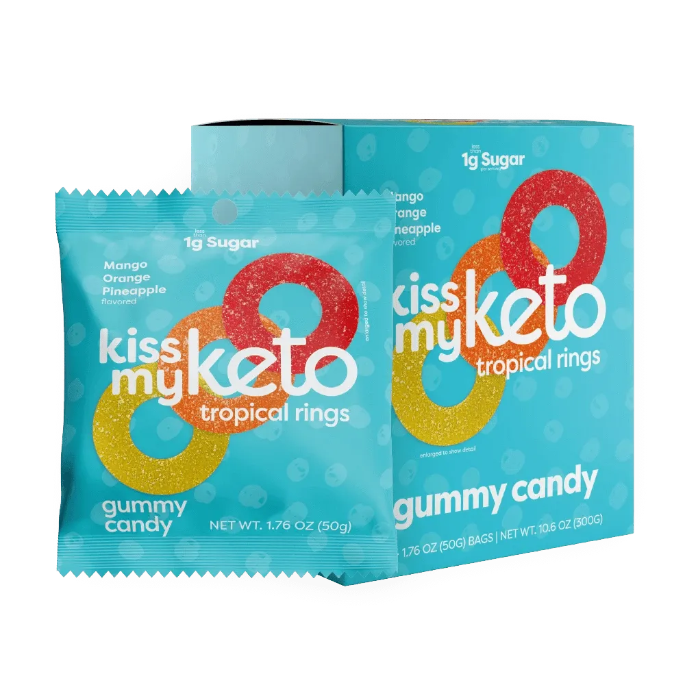 Kiss My Keto - Tropical Rings (6 Pack)