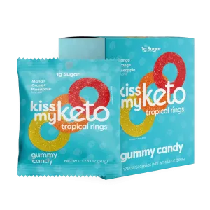 Kiss My Keto - Tropical Rings (6 Pack)