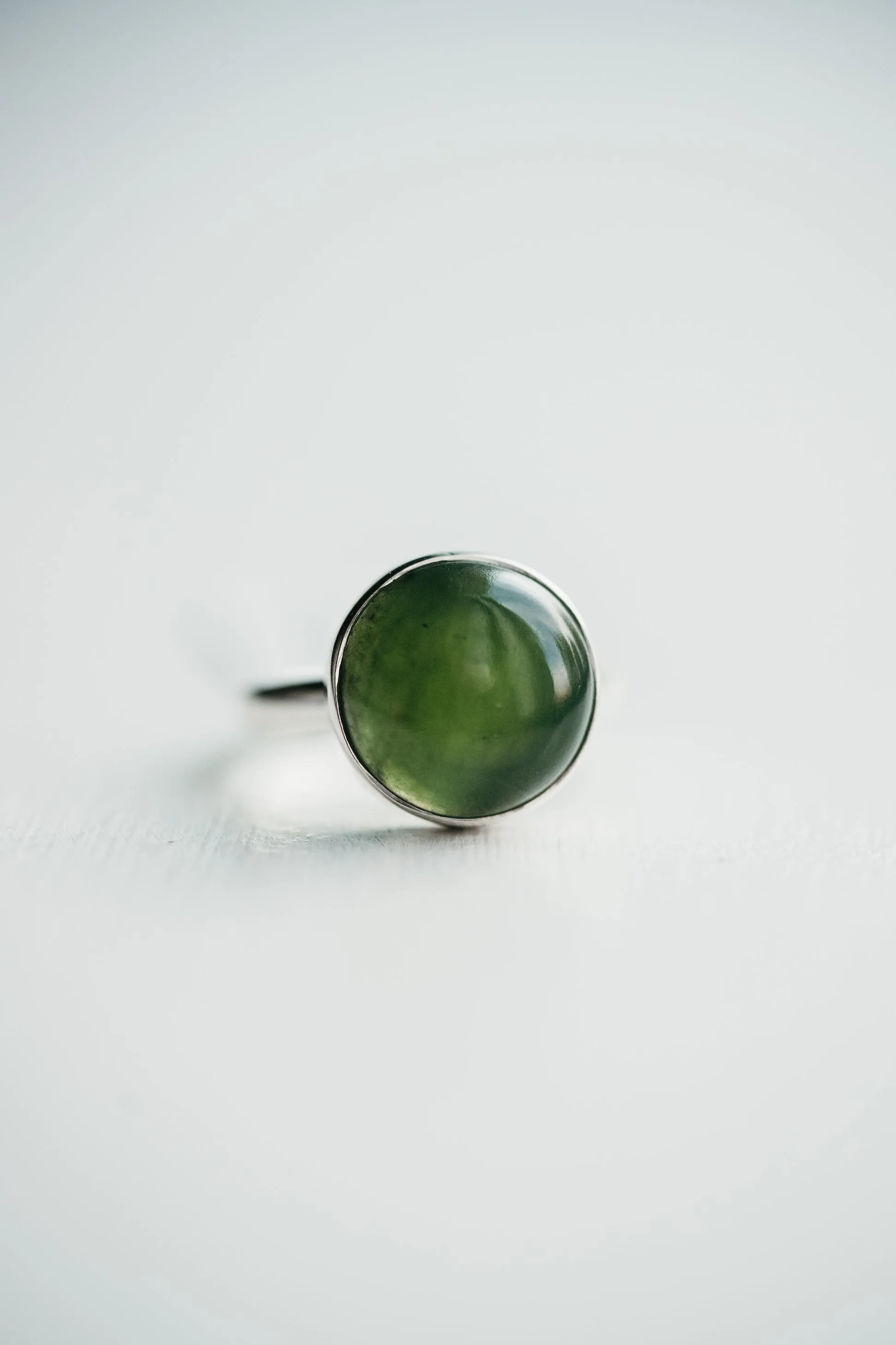 Lanor Ring | Nephrite Jade