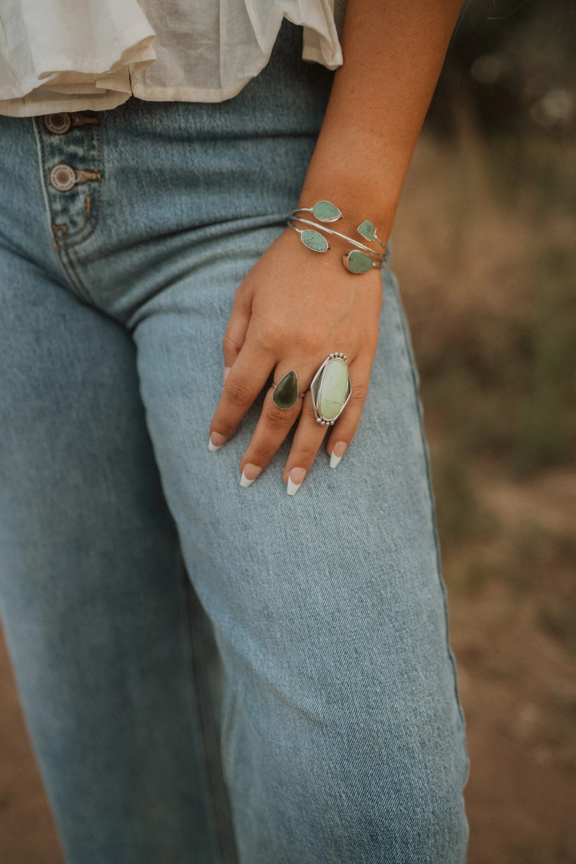 Lanor Ring | Nephrite Jade