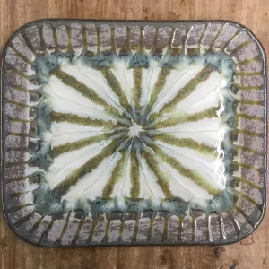 Large Rectangle Dish Sparrow