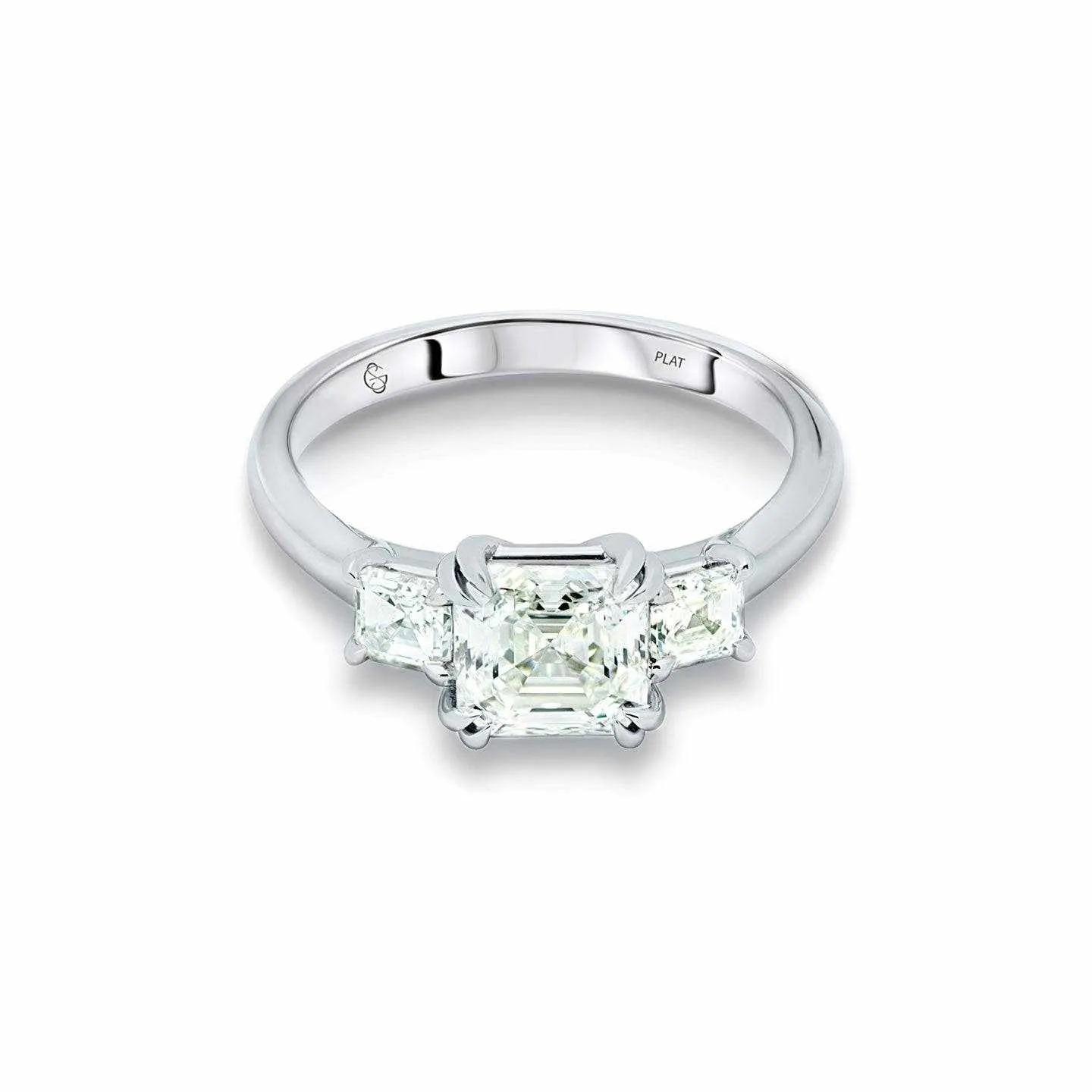 Leeba Three Stone Engagement ring