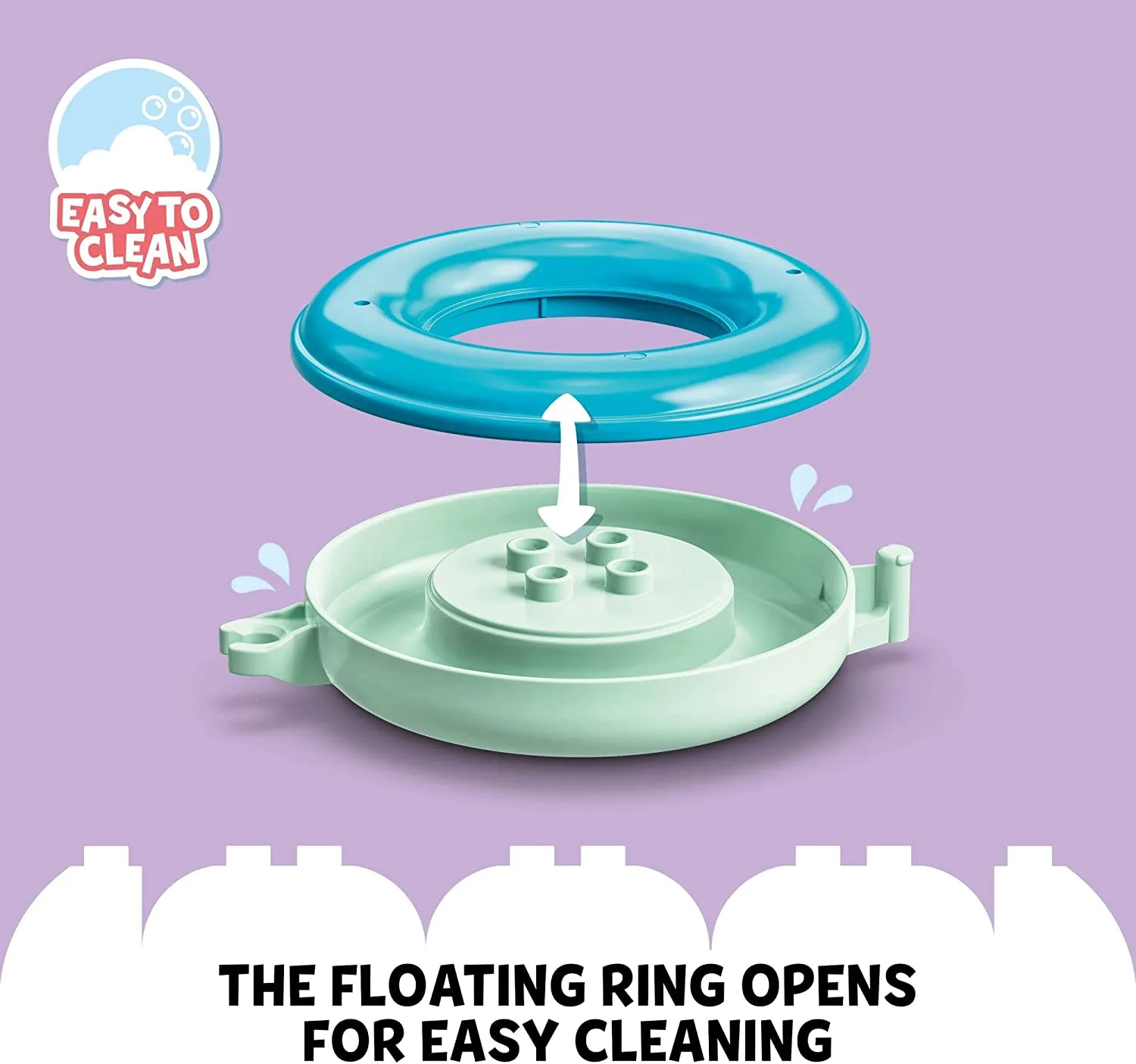 Lego Duplo Bath Time Fun: Floating Animal Island (10966)
