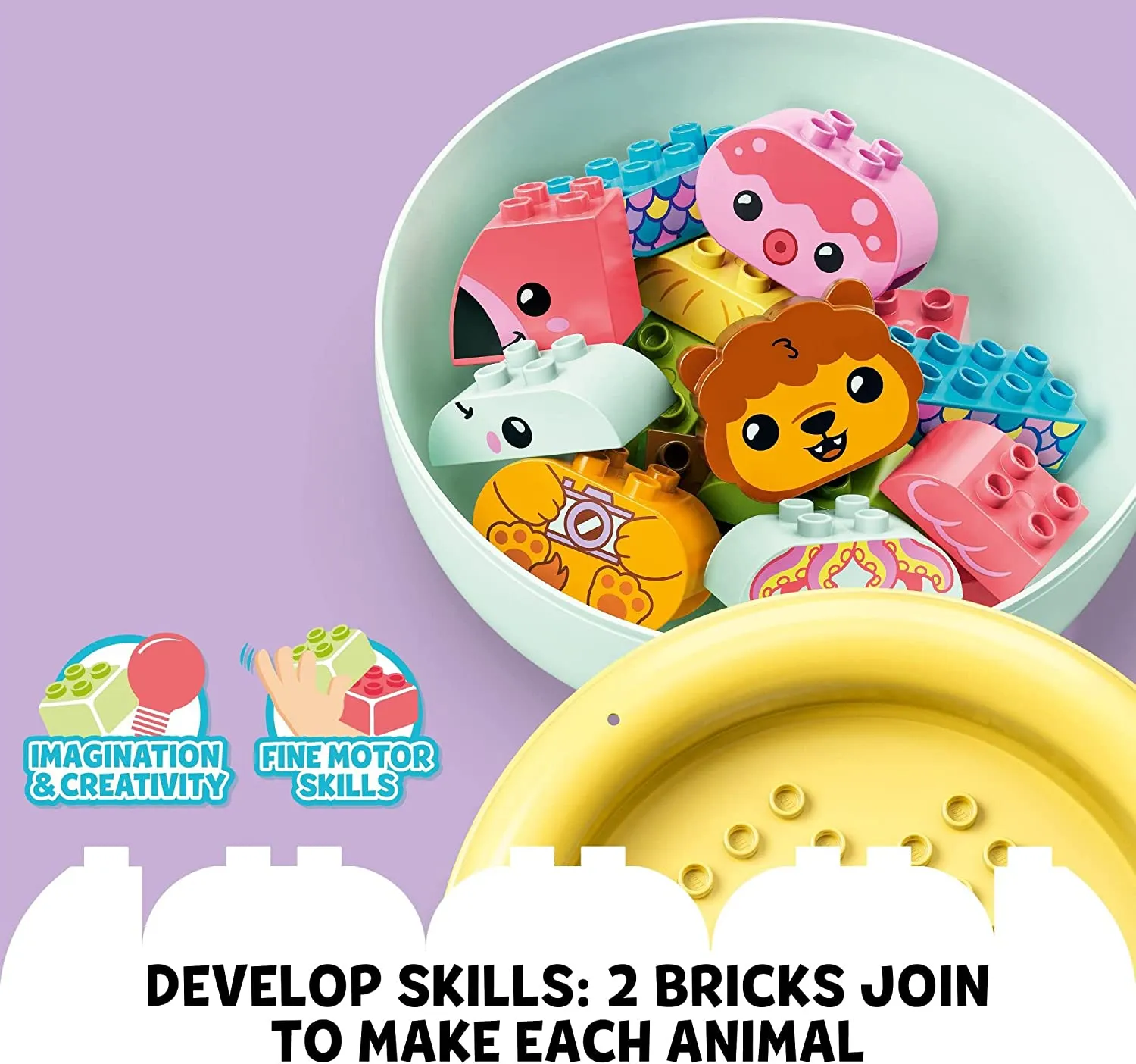 Lego Duplo Bath Time Fun: Floating Animal Island (10966)