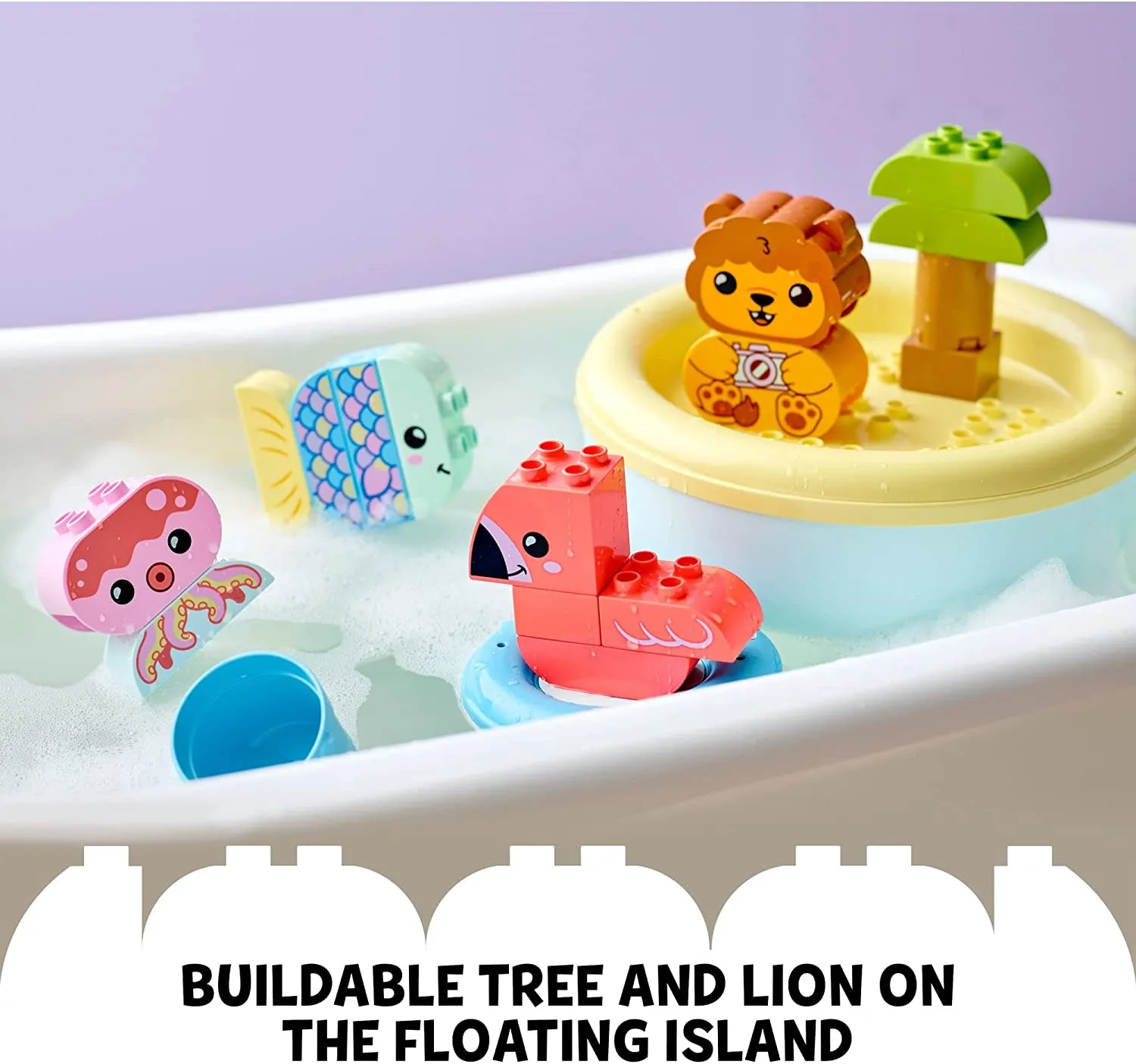 Lego Duplo Bath Time Fun: Floating Animal Island (10966)