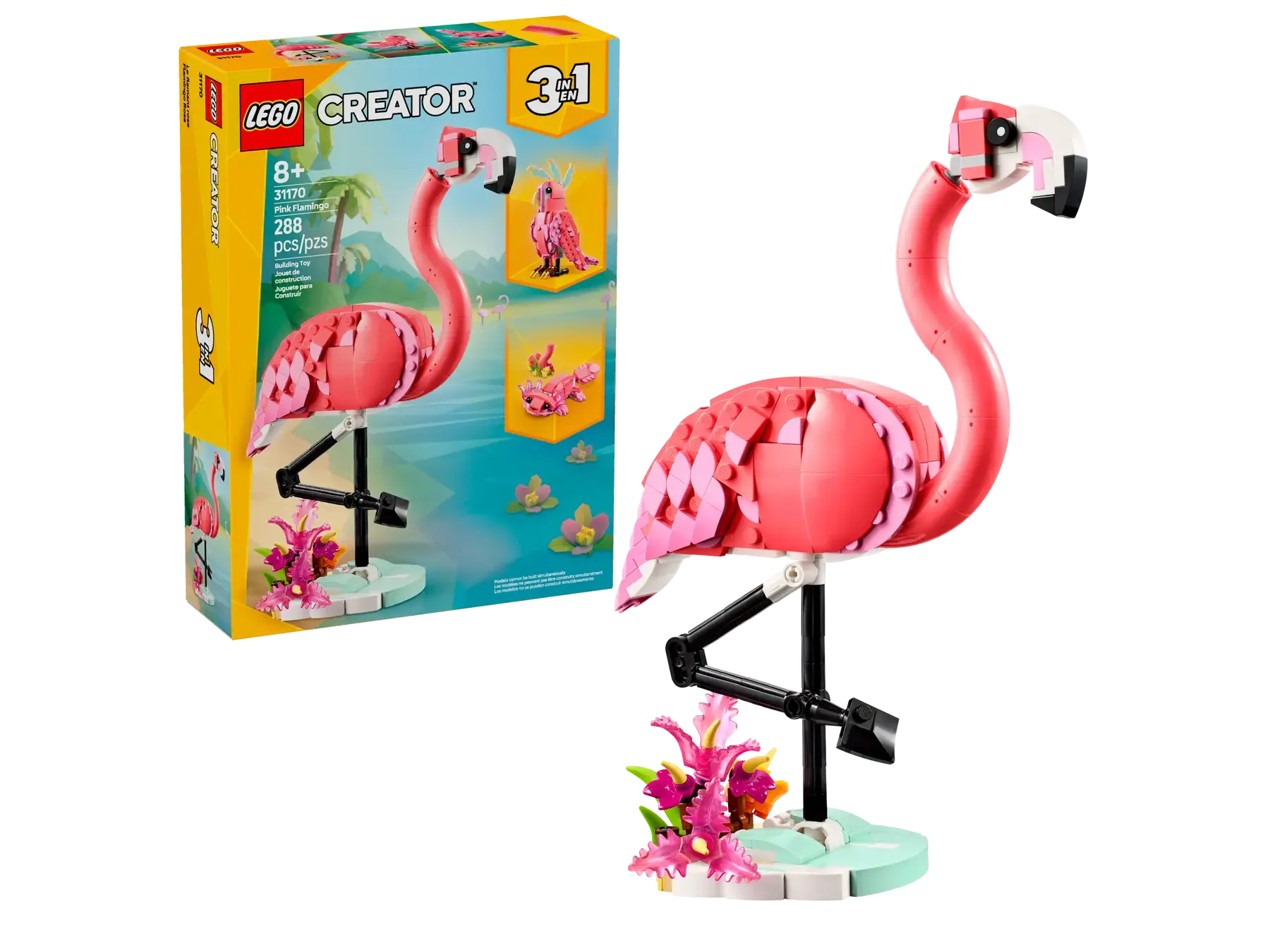 Lego Wild Animals: Pink Flamingo (31170)