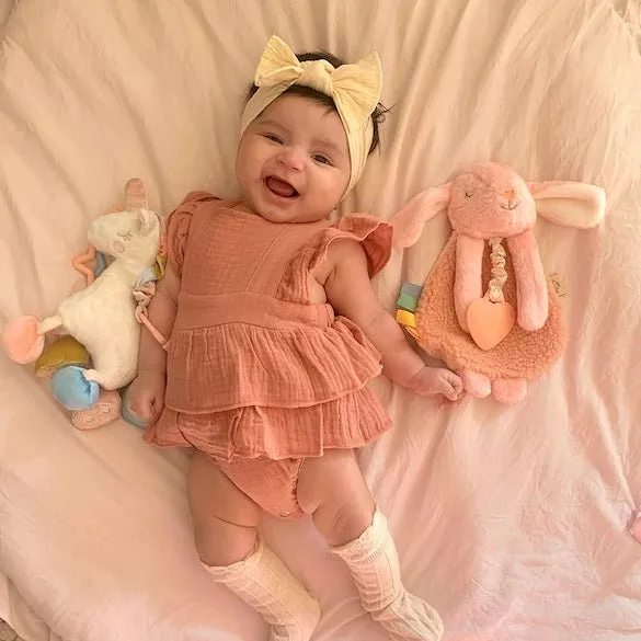Link & Love™ Unicorn Activity Plush with Teether Toy