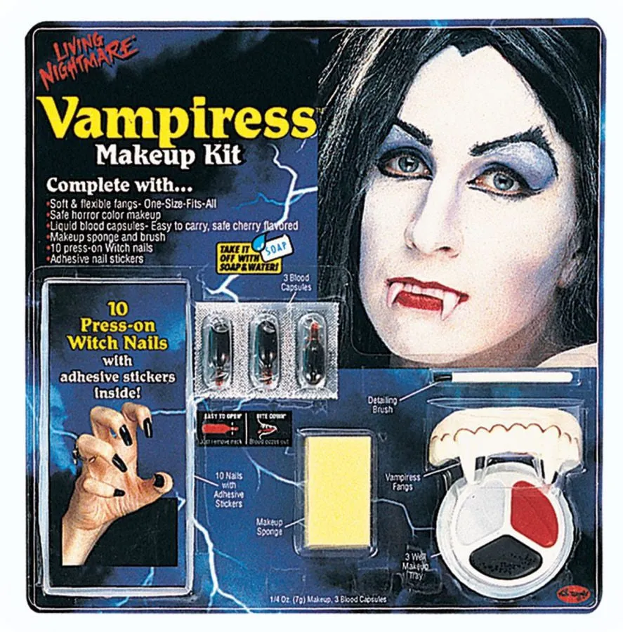 Living Nghtmr Vampiress Kit  Costume Accessories