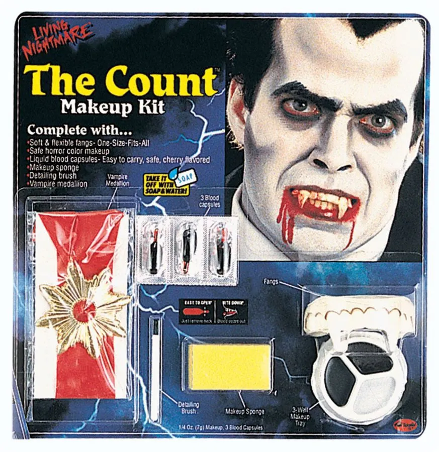 Living Nightmare Count Kit  Costume Accessories