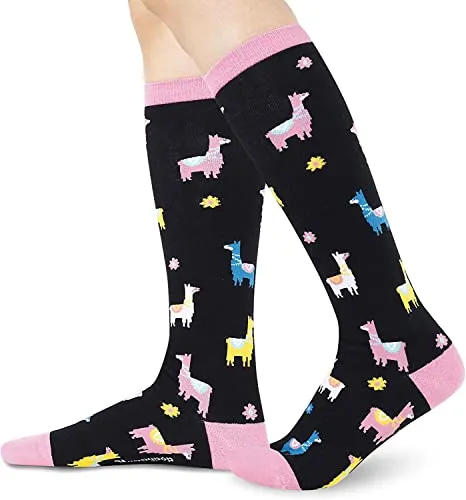 Llama Gifts for Llama Lovers Cute Llama Lover Gifts for Women Funny Gift Socks, Anniversary Gift, Gift For Her, Gift For Wife