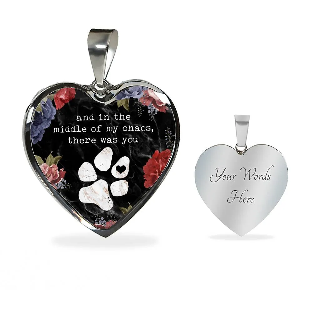 Love Dog - Luxury Heart Necklace