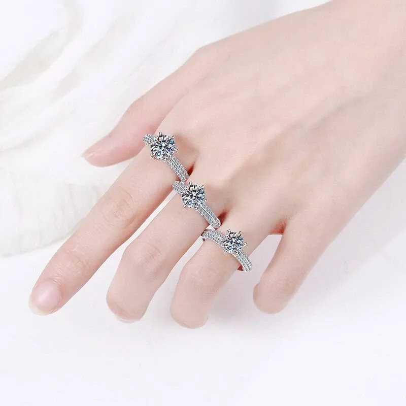 Luxury 1-3ct Diamond Wedding Ring