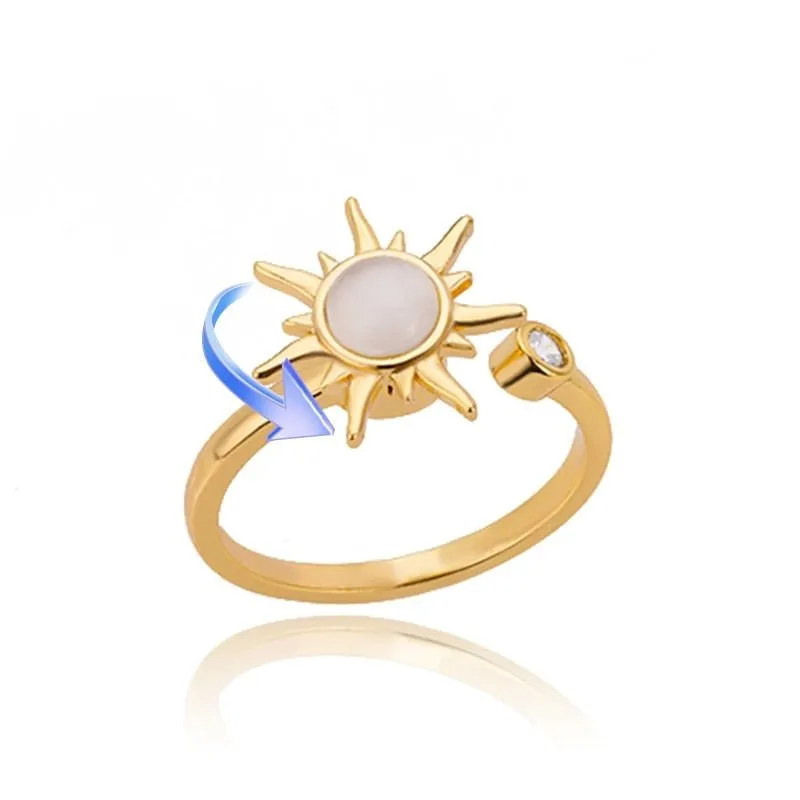 Luxury Four Clover Ring for Women Wedding Jewelry