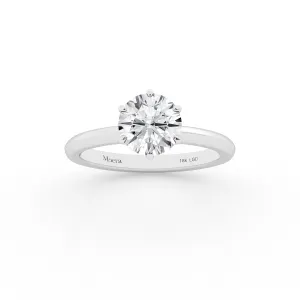 Meera Solitaire Ring with 2.00t of Laboratory Grown Diamonds in 18ct White Gold