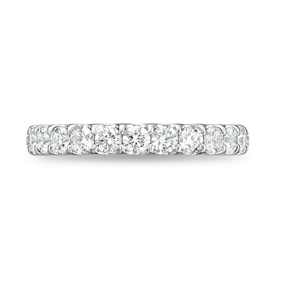 Memoire Odessa Platinum Diamond Eternity Band - 2.00ctw