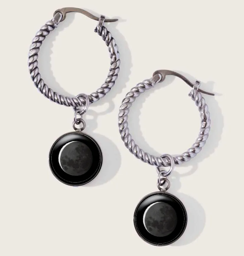 MG0140-Hoop Earrings : Dangle