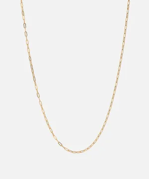 Miansai 2.5mm Volt Link Cable Chain Necklace in Gold Vermeil