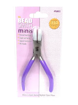 Mini Chain Nose Nylon Jaw Pliers