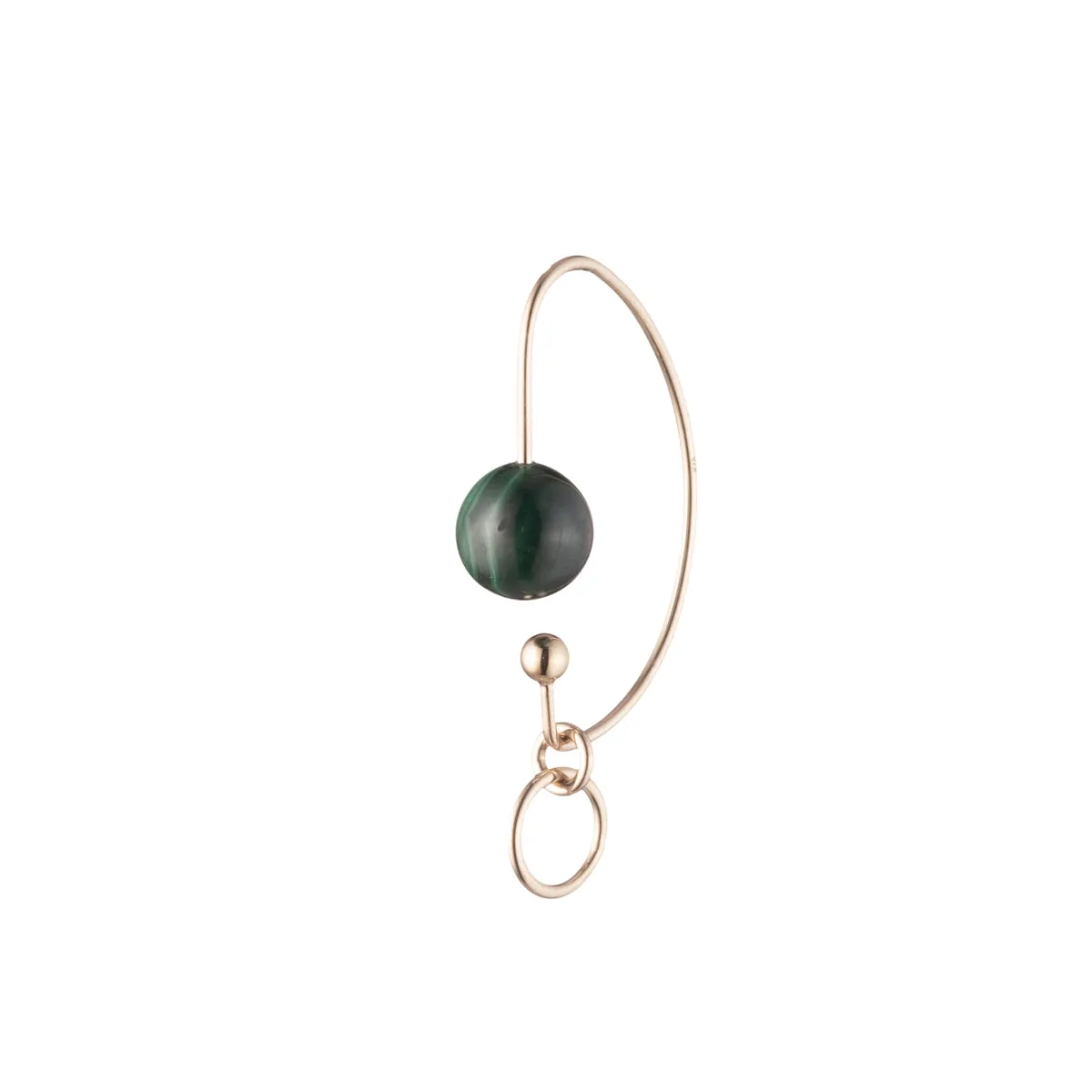 MIRÓ Malachite Ear Cuff
