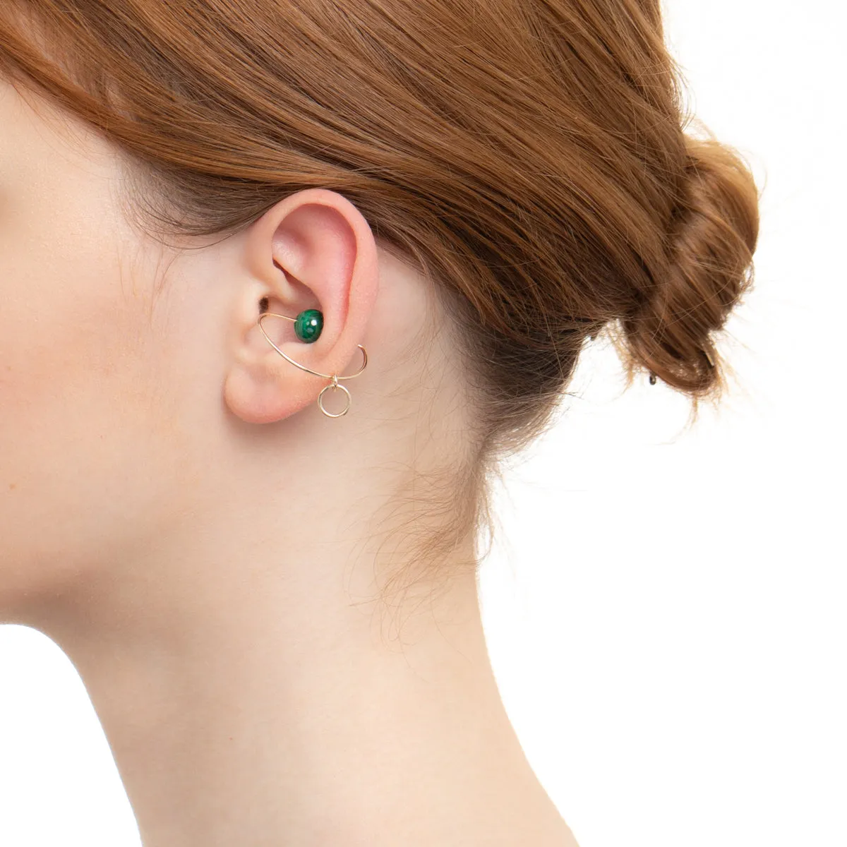 MIRÓ Malachite Ear Cuff