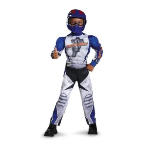 Motorcycle Rider Toddler Muscle Costume