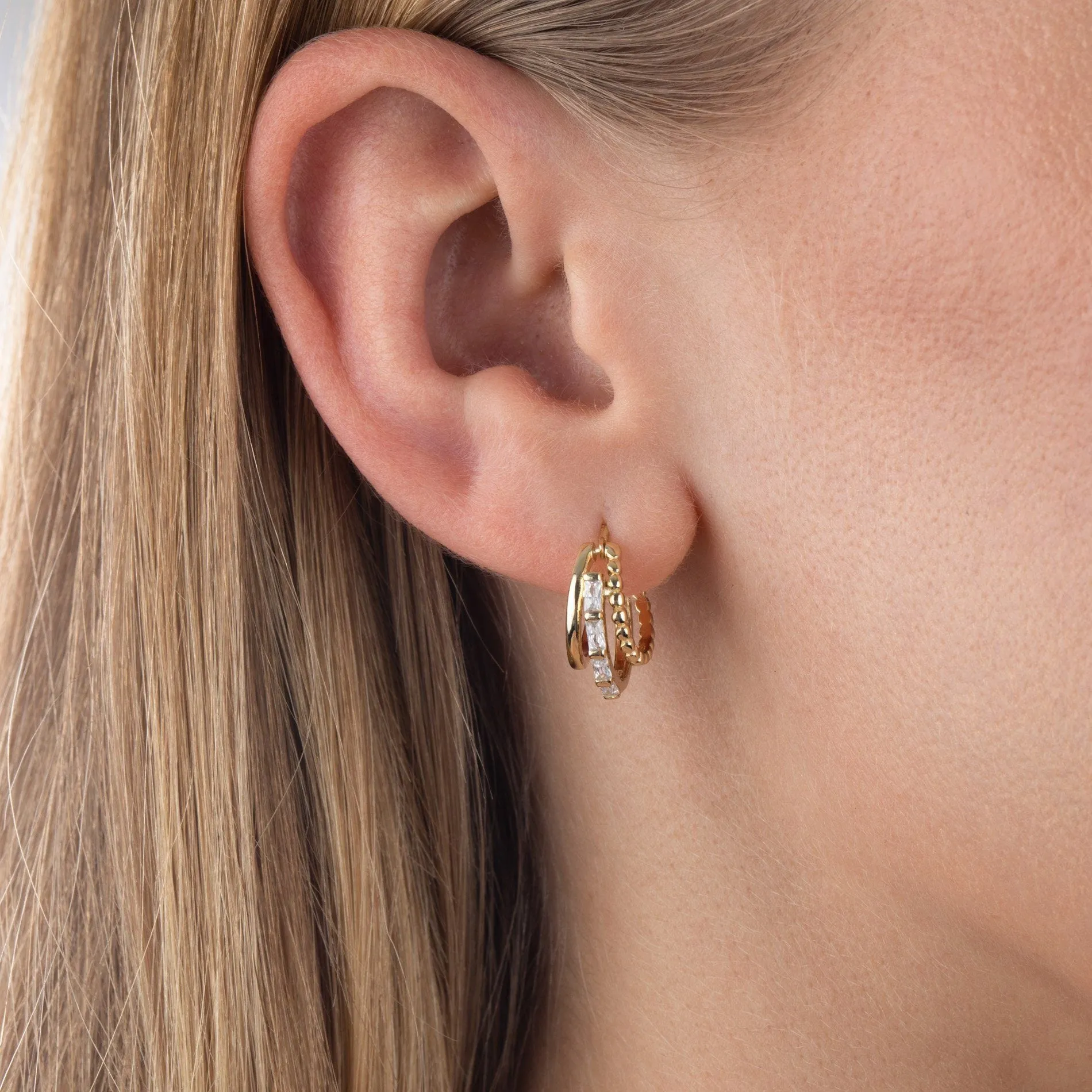 Multi Hoop Earring