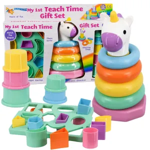 My 1st Sorting & Stacking Shapes Cups Rings Toy Set
