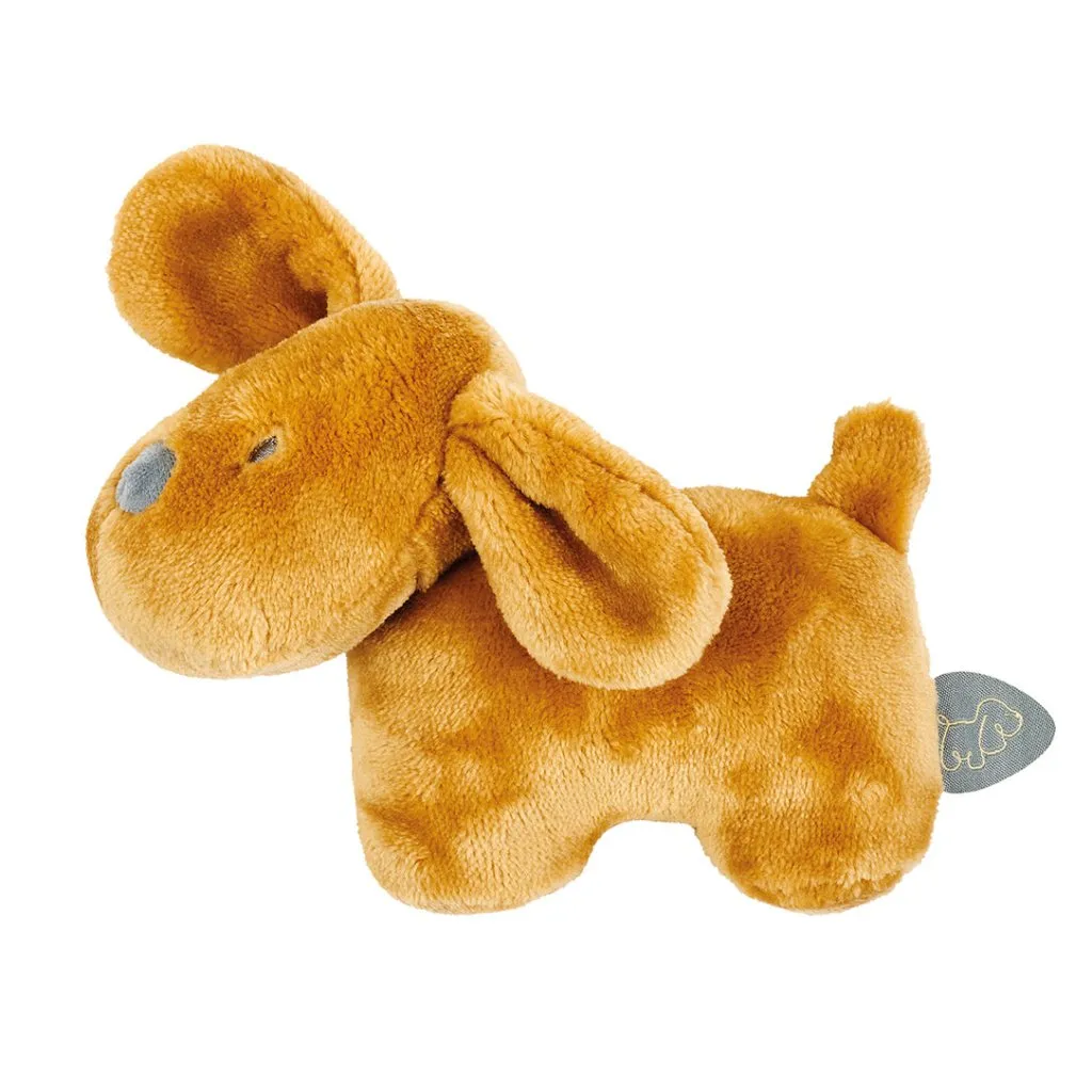 NATTOU Charlie - Rattle Flannel Caramel