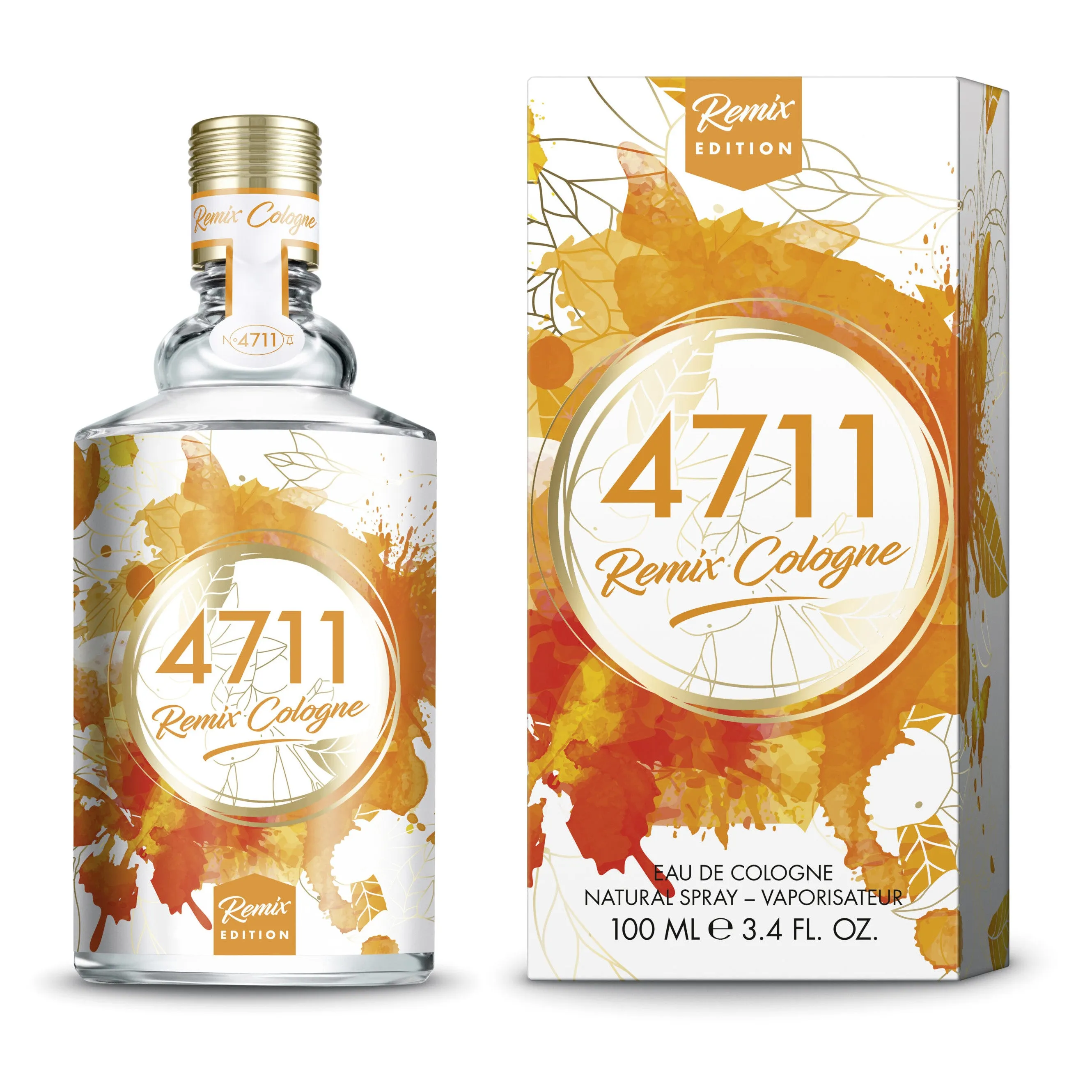No. 4711 Remix Cologne Orange Limited Edition Perfume For Unisex EDC 100ml