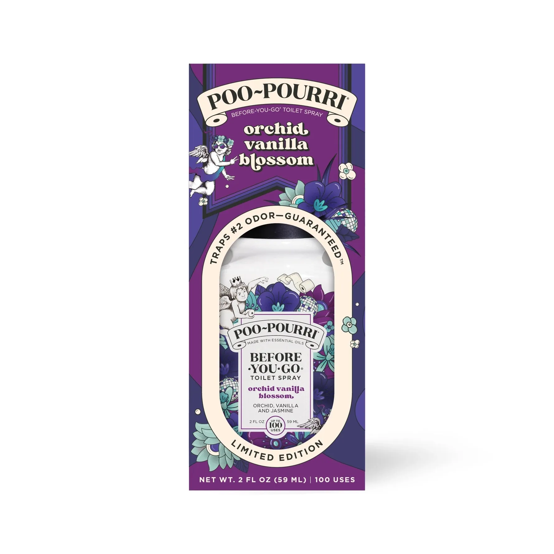 Orchid Vanilla Blossom Toilet Spray by Poo~Pourri - 2 oz