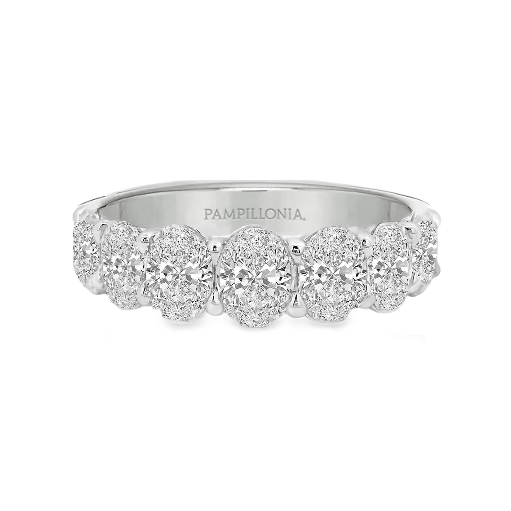 Oval Diamond Band
