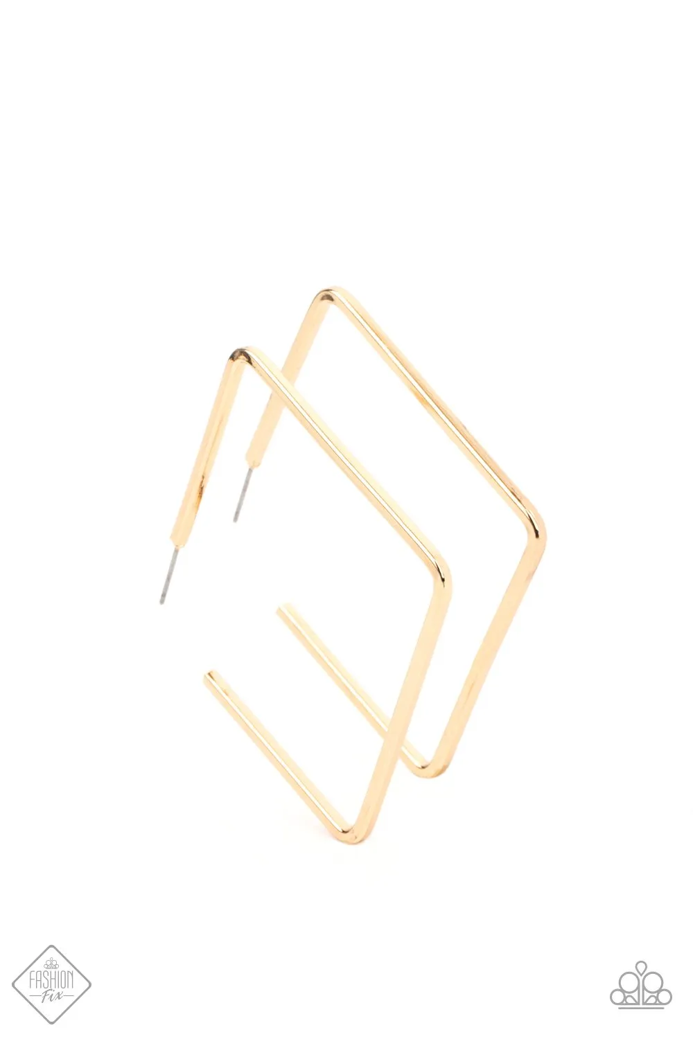 Paparazzi Material Girl Magic Earrings Gold