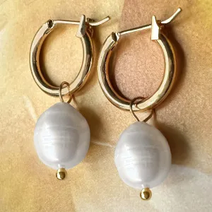perfect pearl hoops