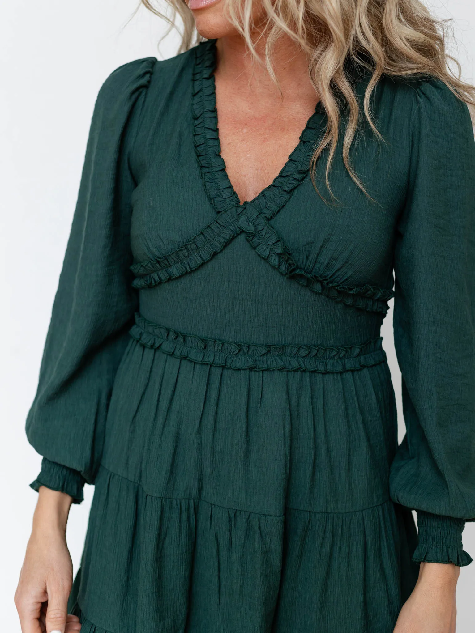 PINCH Mini Ruffle Sleeve Dress