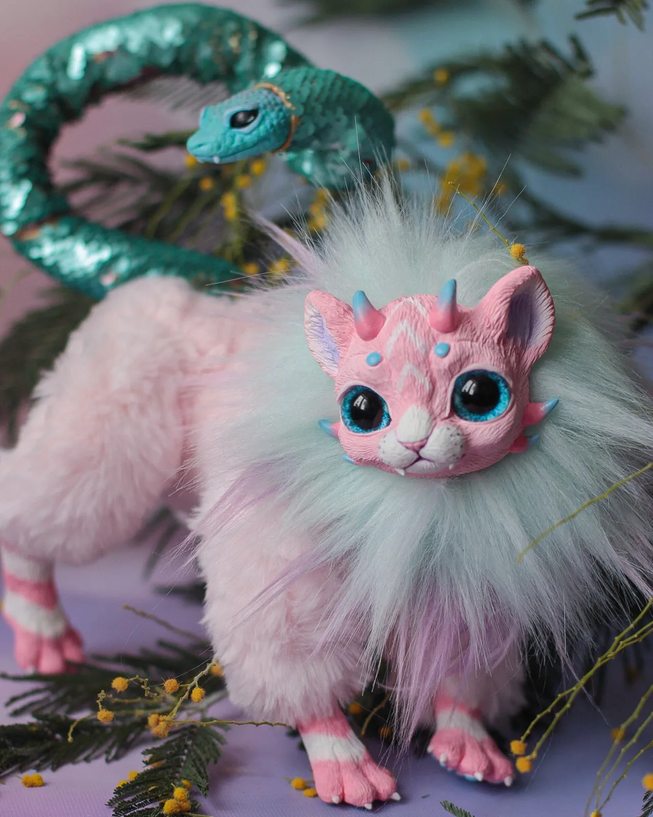 Pink chimera