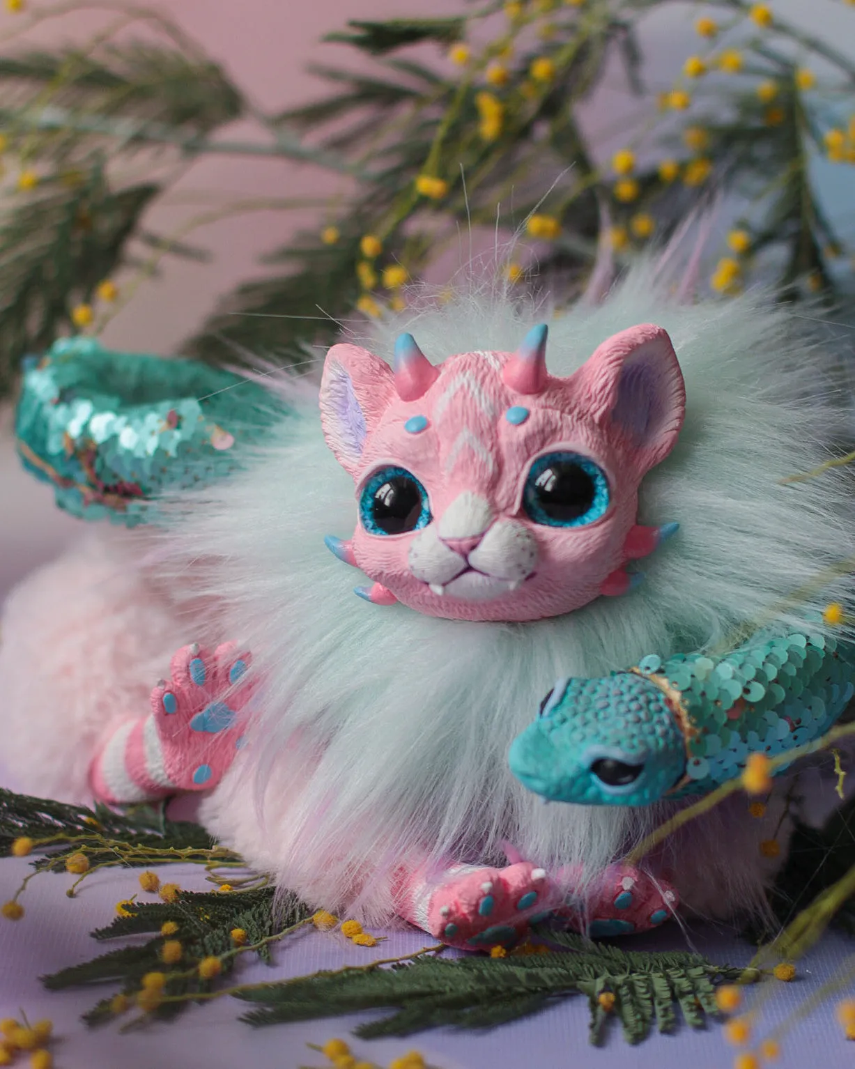 Pink chimera