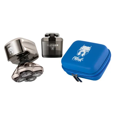 Pitbull Platinum PRO Rasoir Electrique Homme pour tête et visage