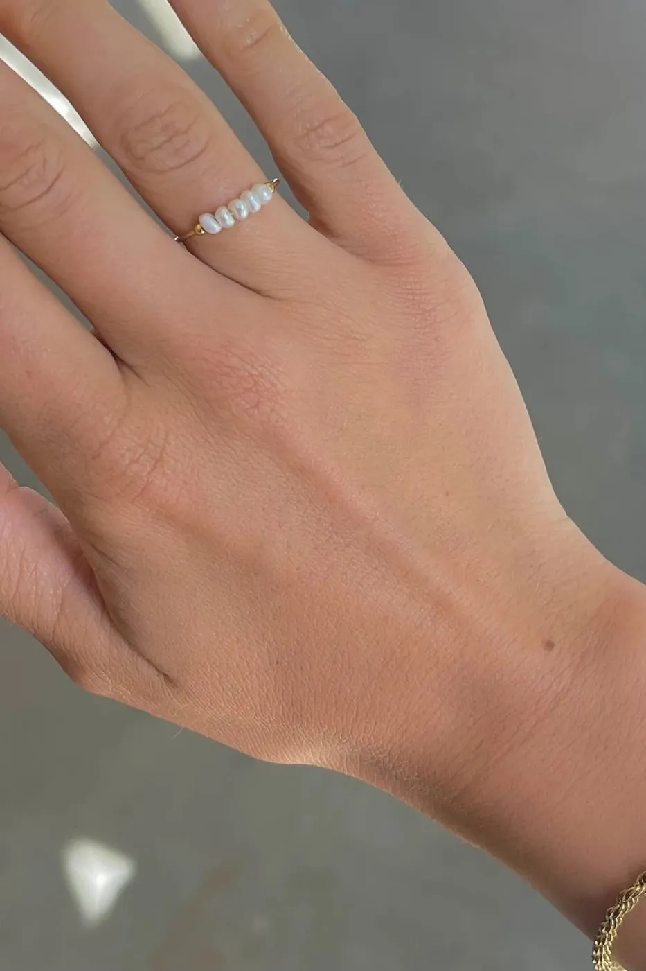 Polly Pearl Ring