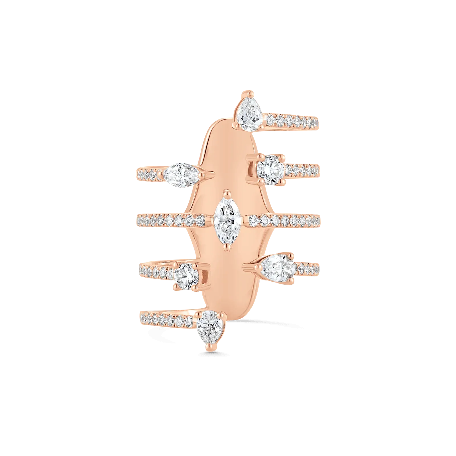 Purity Seven Diamond Ring