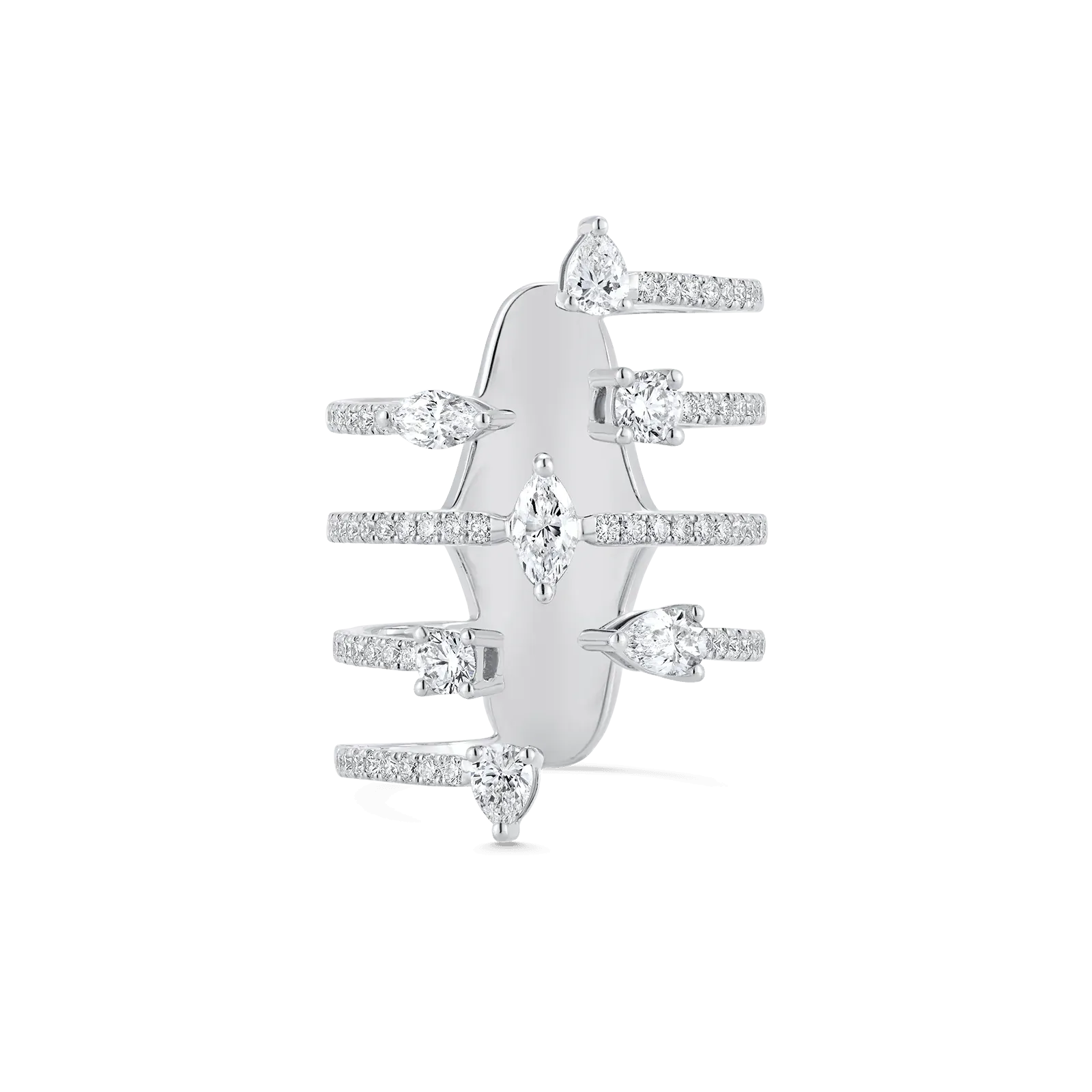 Purity Seven Diamond Ring
