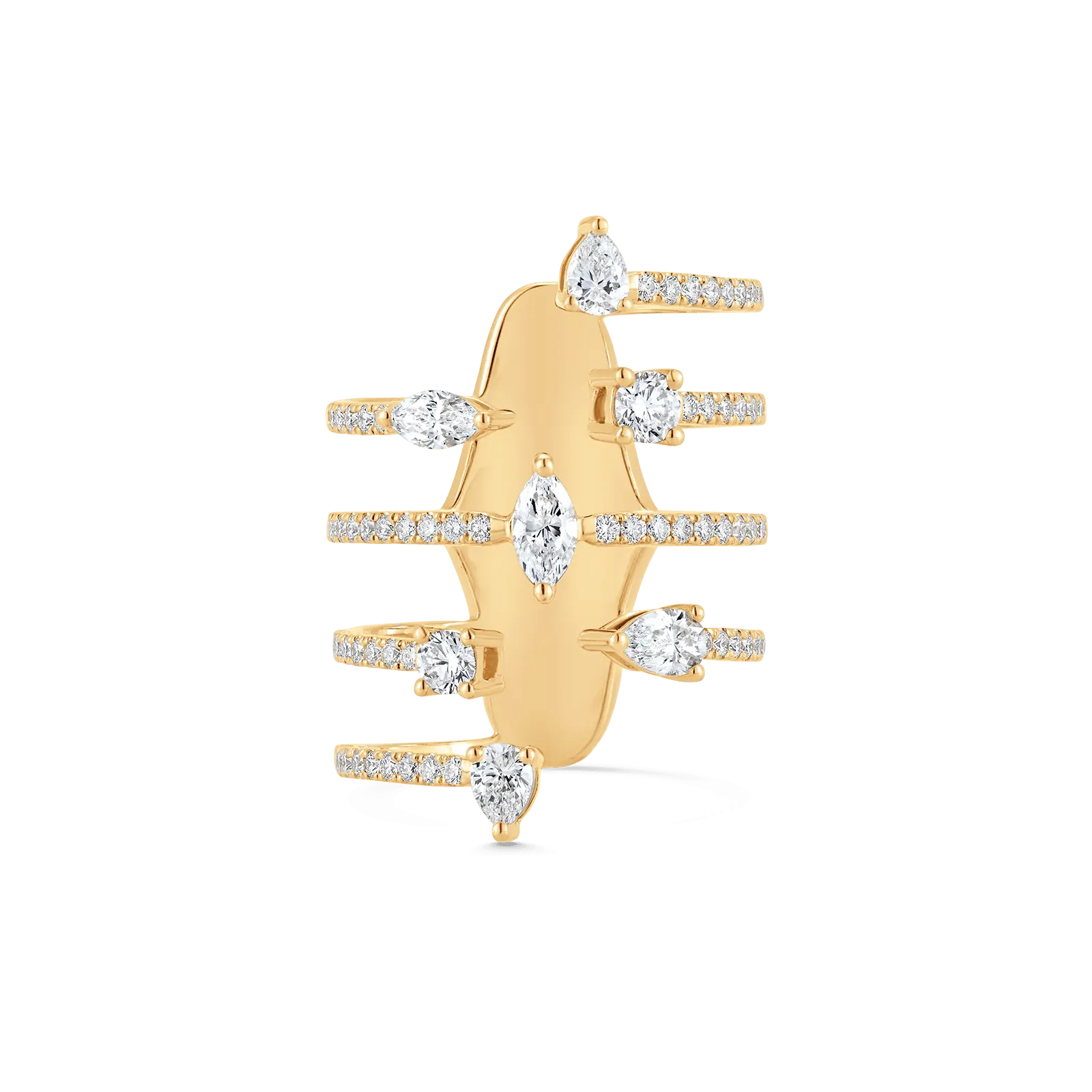 Purity Seven Diamond Ring